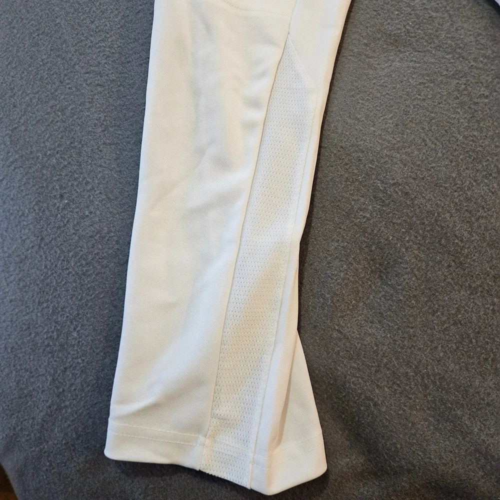 Russell Athletic Youth Medium White Baseball Pants Mesh Panels vented 2 pair new - Picture 9 of 10
